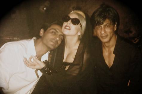 Shah Rukh Khan starstruck by Lady Gaga